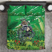 Rwanda Kwita Izina Bedding Set Name a Gorilla - Save a Species - Wonder Print Shop