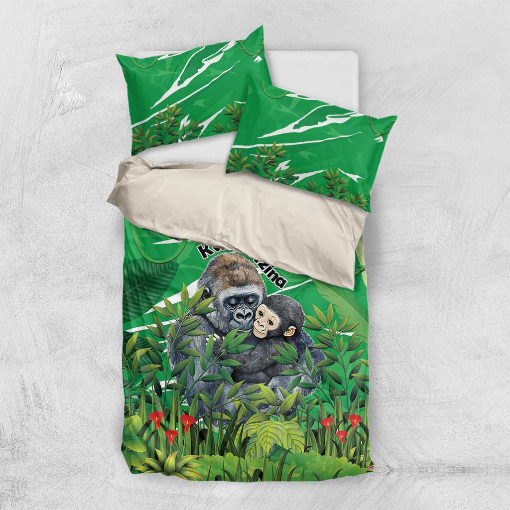 Rwanda Kwita Izina Bedding Set Name a Gorilla - Save a Species - Wonder Print Shop