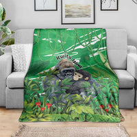 Rwanda Kwita Izina Blanket Name a Gorilla - Save a Species - Wonder Print Shop
