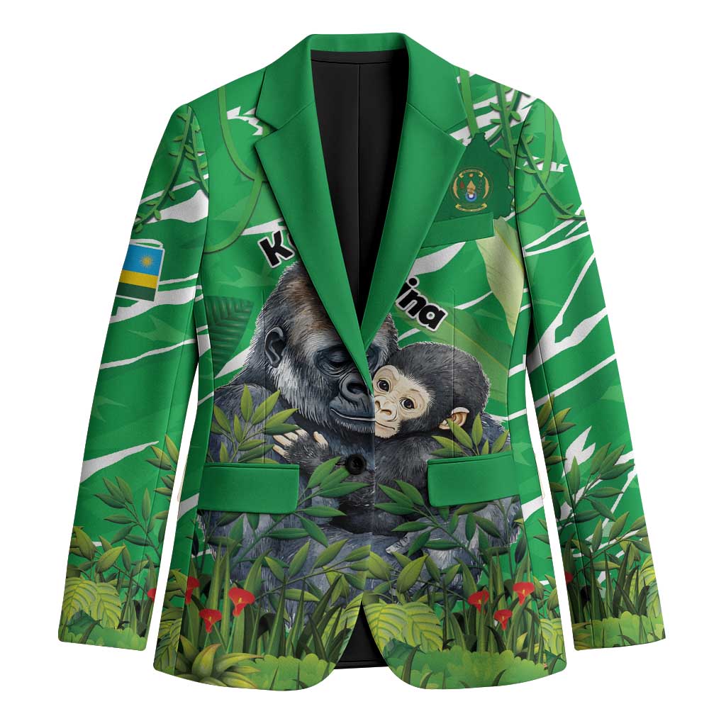 Personalized Rwanda Kwita Izina Blazer Name a Gorilla - Save a Species - Wonder Print Shop