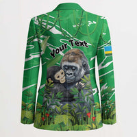 Personalized Rwanda Kwita Izina Blazer Name a Gorilla - Save a Species - Wonder Print Shop