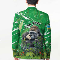 Personalized Rwanda Kwita Izina Blazer Name a Gorilla - Save a Species - Wonder Print Shop