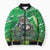 Personalized Rwanda Kwita Izina Bomber Puffer Jacket Name a Gorilla - Save a Species - Wonder Print Shop