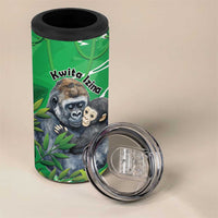 Personalized Rwanda Kwita Izina 4 in 1 Can Cooler Tumbler Name a Gorilla - Save a Species - Wonder Print Shop