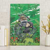 Rwanda Kwita Izina Canvas Wall Art Name a Gorilla - Save a Species - Wonder Print Shop