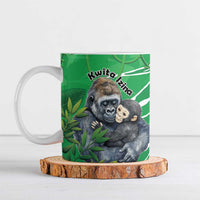 Personalized Rwanda Kwita Izina Ceramic Mug Name a Gorilla - Save a Species - Wonder Print Shop