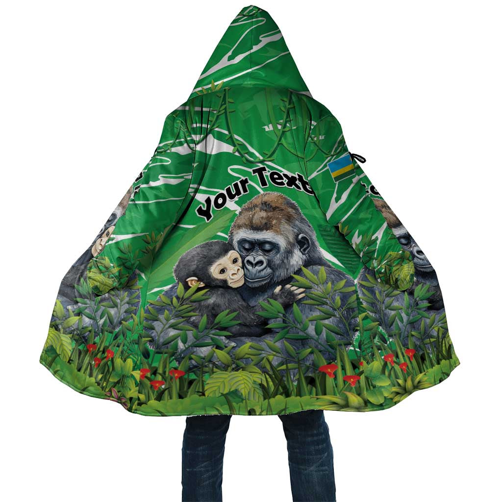 Personalized Rwanda Kwita Izina Cloak Name a Gorilla - Save a Species - Wonder Print Shop