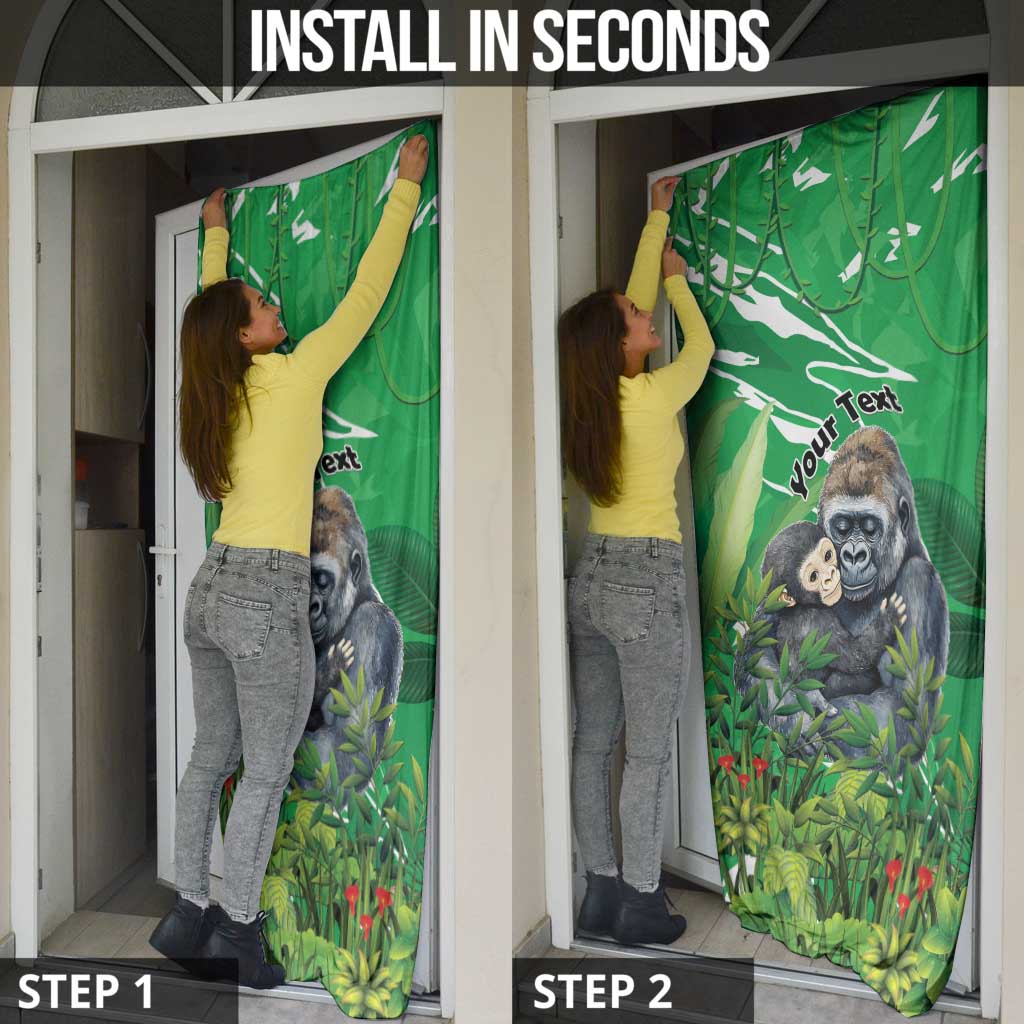 Rwanda Kwita Izina Door Cover Name a Gorilla - Save a Species - Wonder Print Shop