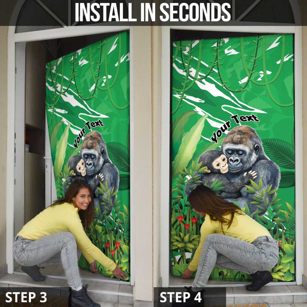 Rwanda Kwita Izina Door Cover Name a Gorilla - Save a Species - Wonder Print Shop