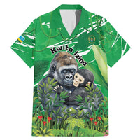 Personalized Rwanda Kwita Izina Family Matching Mermaid Dress and Hawaiian Shirt Name a Gorilla - Save a Species - Wonder Print Shop
