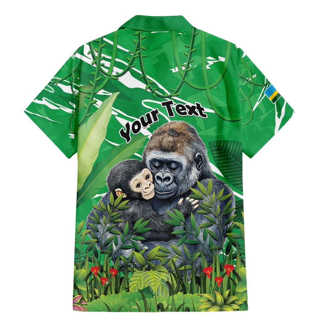 Personalized Rwanda Kwita Izina Family Matching Mermaid Dress and Hawaiian Shirt Name a Gorilla - Save a Species - Wonder Print Shop