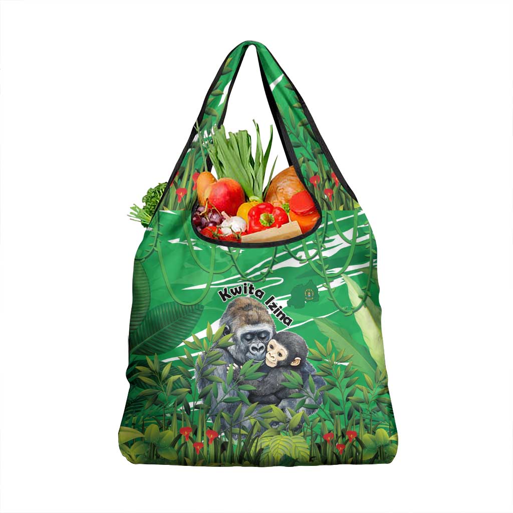 Rwanda Kwita Izina Grocery Bag Name a Gorilla - Save a Species - Wonder Print Shop