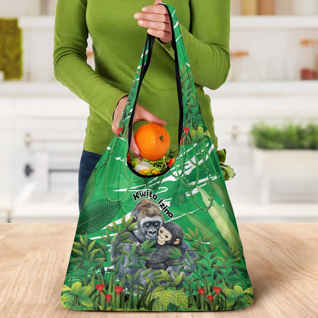 Rwanda Kwita Izina Grocery Bag Name a Gorilla - Save a Species - Wonder Print Shop