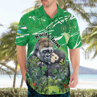 Personalized Rwanda Kwita Izina Hawaiian Shirt Name a Gorilla - Save a Species - Wonder Print Shop