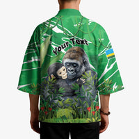 Personalized Rwanda Kwita Izina Kimono Name a Gorilla - Save a Species - Wonder Print Shop
