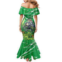 Personalized Rwanda Kwita Izina Mermaid Dress Name a Gorilla - Save a Species - Wonder Print Shop