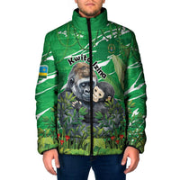 Personalized Rwanda Kwita Izina Padded Jacket Name a Gorilla - Save a Species - Wonder Print Shop