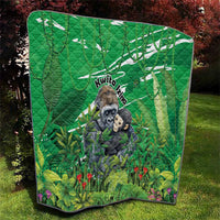Rwanda Kwita Izina Quilt Name a Gorilla - Save a Species - Wonder Print Shop