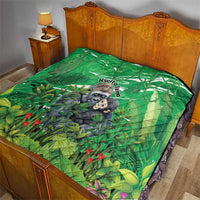 Rwanda Kwita Izina Quilt Name a Gorilla - Save a Species - Wonder Print Shop