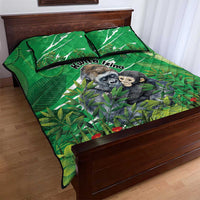 Rwanda Kwita Izina Quilt Bed Set Name a Gorilla - Save a Species - Wonder Print Shop