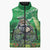 Personalized Rwanda Kwita Izina Sleeveless Puffer Jacket Name a Gorilla - Save a Species - Wonder Print Shop