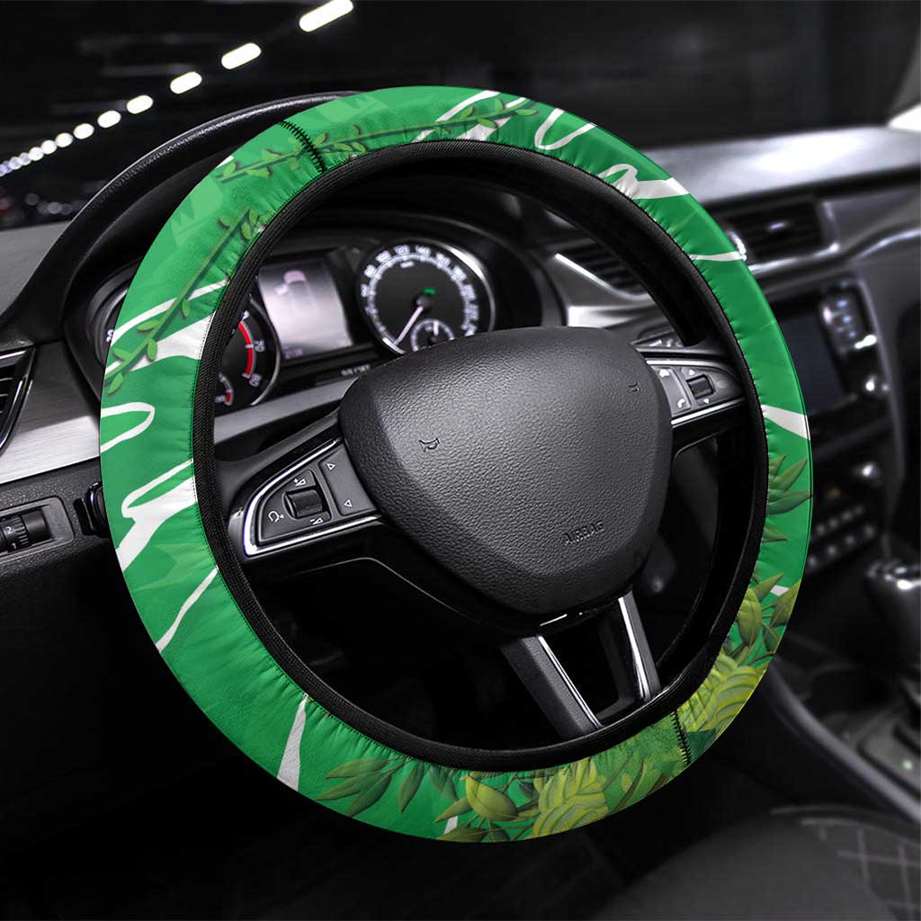Rwanda Kwita Izina Steering Wheel Cover Name a Gorilla - Save a Species - Wonder Print Shop