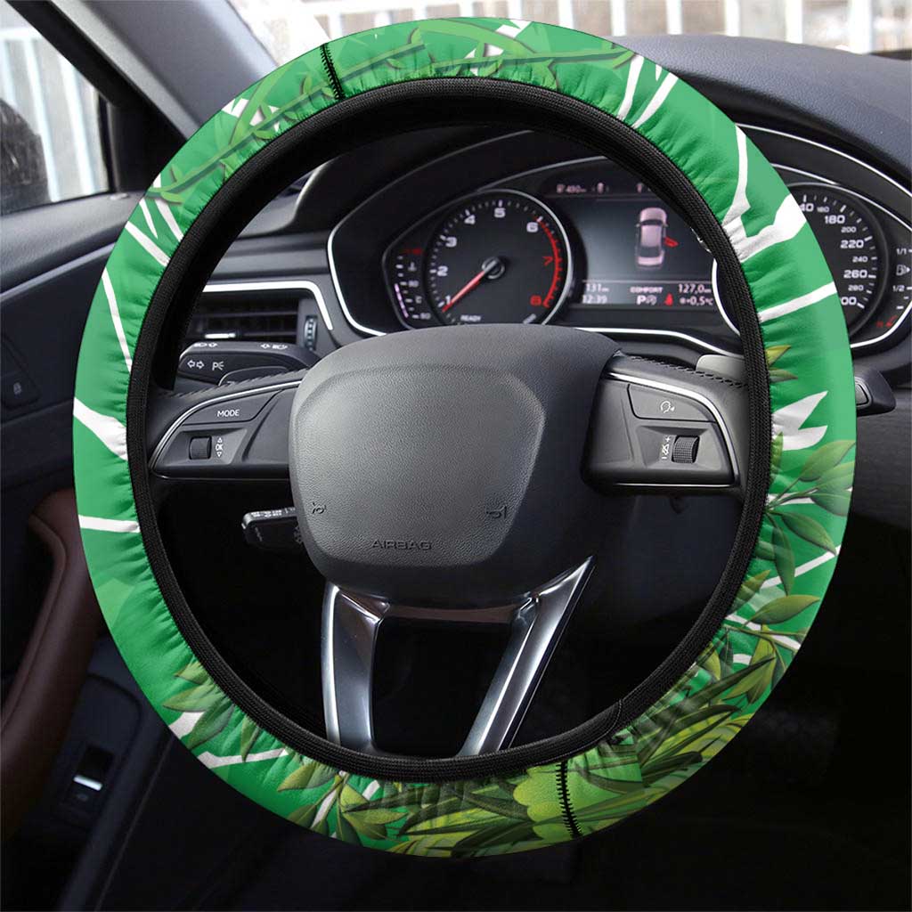 Rwanda Kwita Izina Steering Wheel Cover Name a Gorilla - Save a Species - Wonder Print Shop