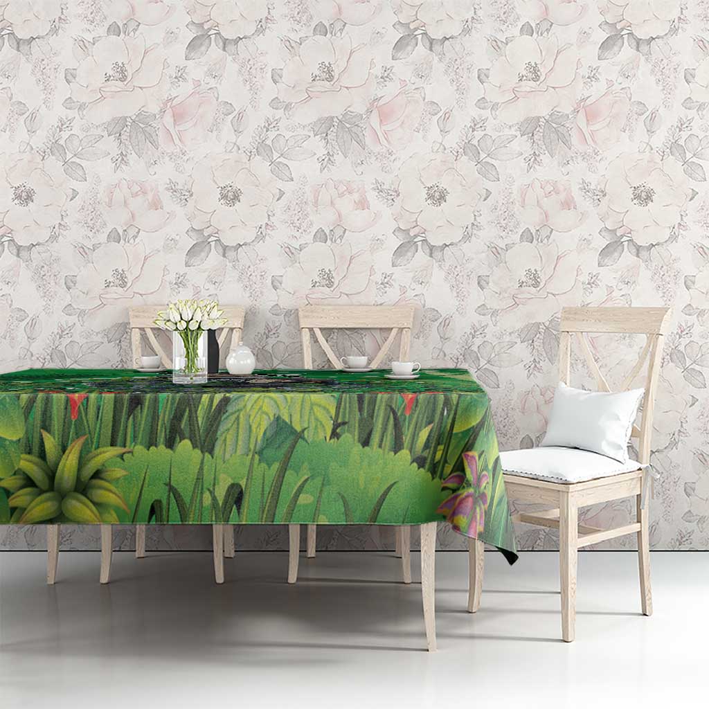 Rwanda Kwita Izina Tablecloth Name a Gorilla - Save a Species - Wonder Print Shop