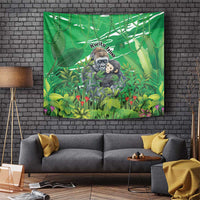Rwanda Kwita Izina Tapestry Name a Gorilla - Save a Species - Wonder Print Shop