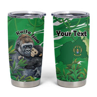 Personalized Rwanda Kwita Izina Tumbler Cup Name a Gorilla - Save a Species - Wonder Print Shop