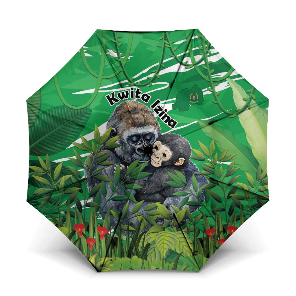 Rwanda Kwita Izina Umbrella Name a Gorilla - Save a Species - Wonder Print Shop