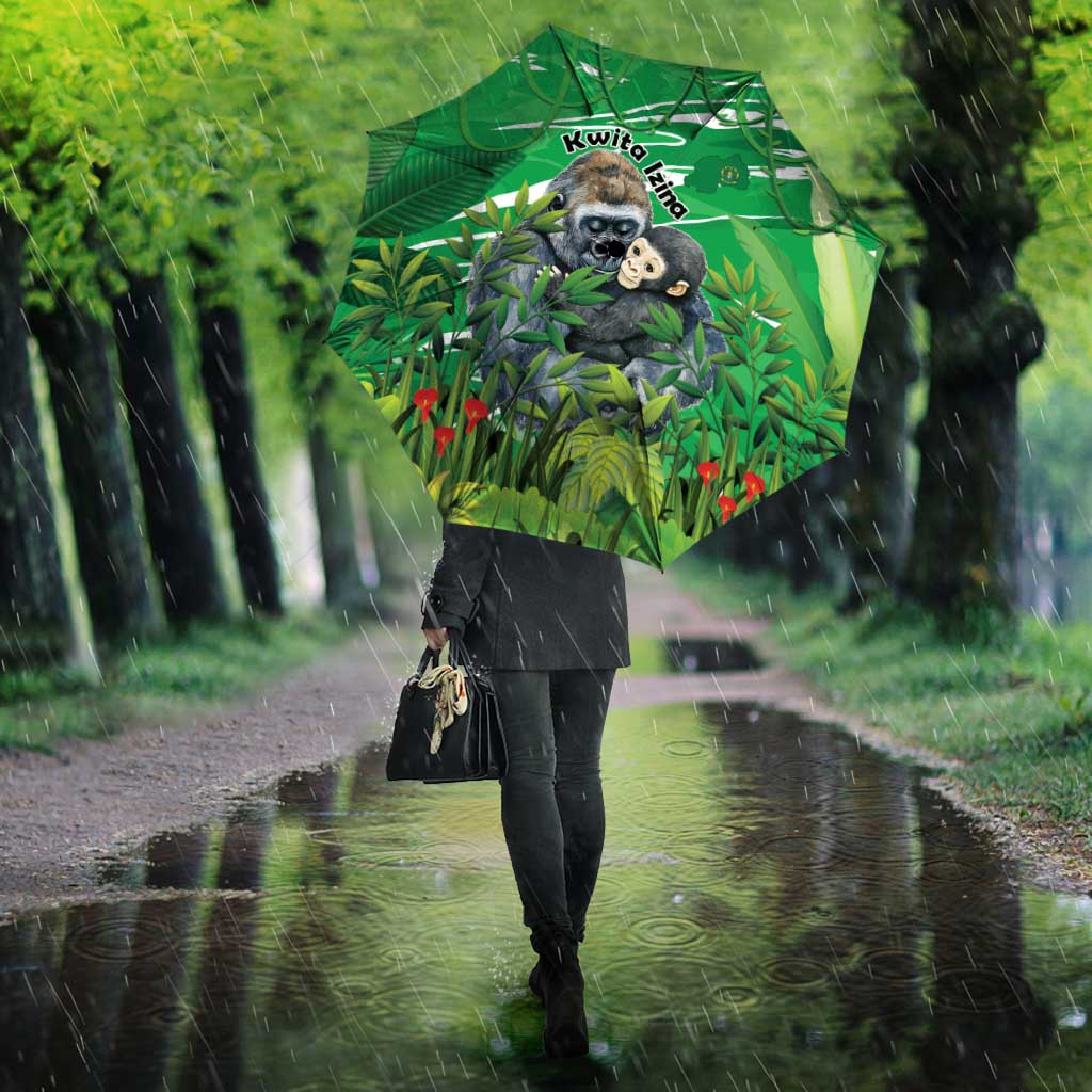 Rwanda Kwita Izina Umbrella Name a Gorilla - Save a Species - Wonder Print Shop