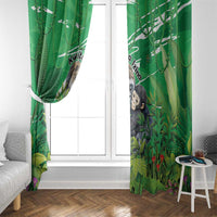 Rwanda Kwita Izina Window Curtain Name a Gorilla - Save a Species - Wonder Print Shop