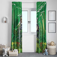 Rwanda Kwita Izina Window Curtain Name a Gorilla - Save a Species - Wonder Print Shop