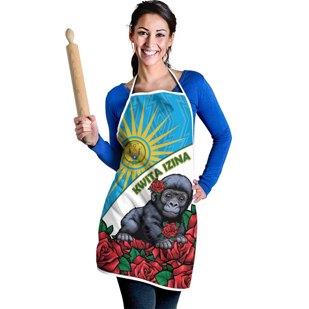 Rwanda Baby Gorilla Apron Kwita Izina 2025 - Wonder Print Shop