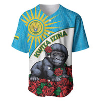 Personalized Rwanda Baby Gorilla Baseball Jersey Kwita Izina 2025 - Wonder Print Shop