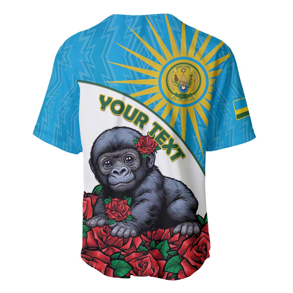 Personalized Rwanda Baby Gorilla Baseball Jersey Kwita Izina 2025 - Wonder Print Shop