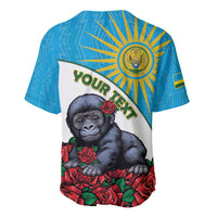 Personalized Rwanda Baby Gorilla Baseball Jersey Kwita Izina 2025 - Wonder Print Shop
