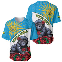 Personalized Rwanda Baby Gorilla Baseball Jersey Kwita Izina 2025 - Wonder Print Shop