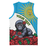 Personalized Rwanda Baby Gorilla Basketball Jersey Kwita Izina 2025 - Wonder Print Shop
