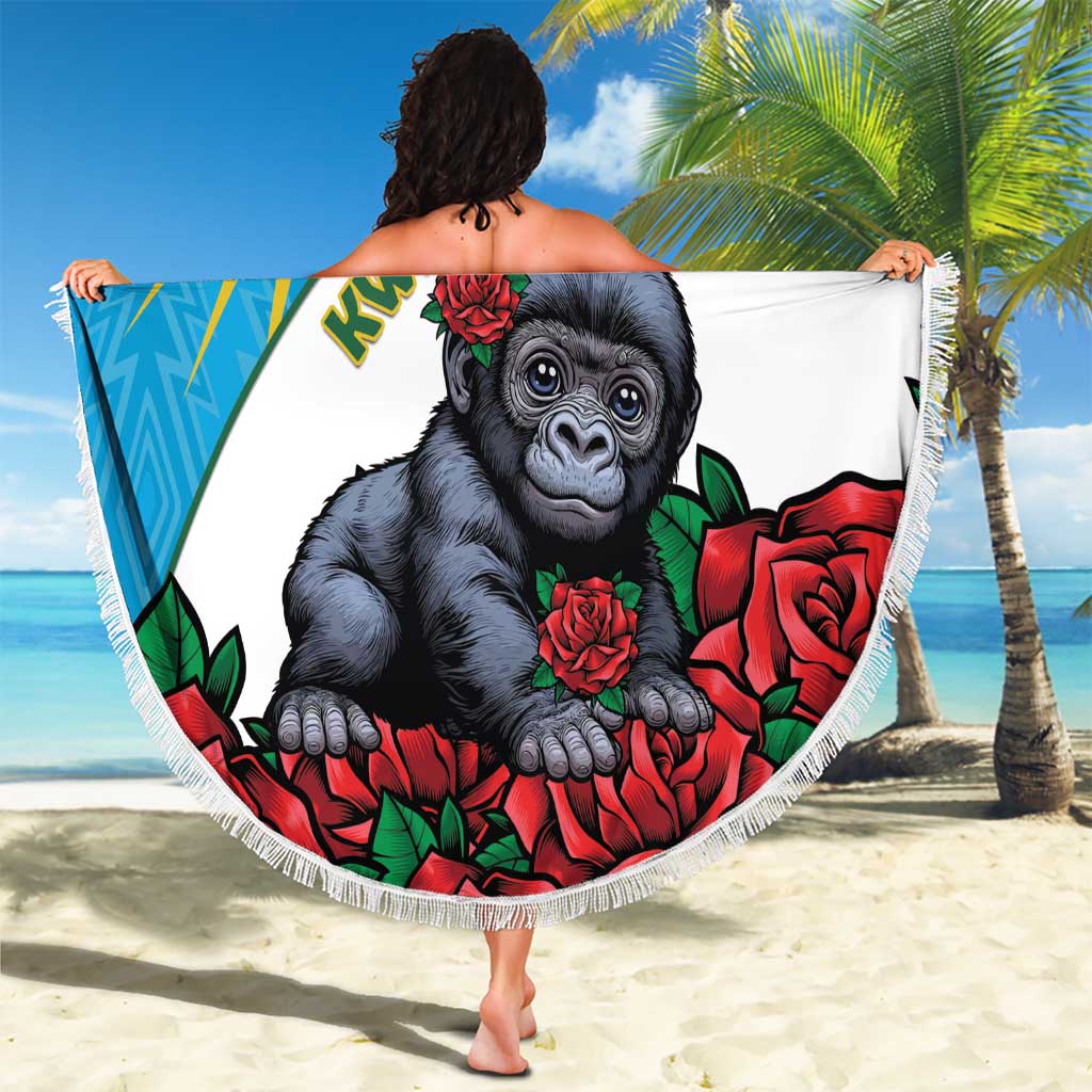 Rwanda Baby Gorilla Beach Blanket Kwita Izina 2025 - Wonder Print Shop