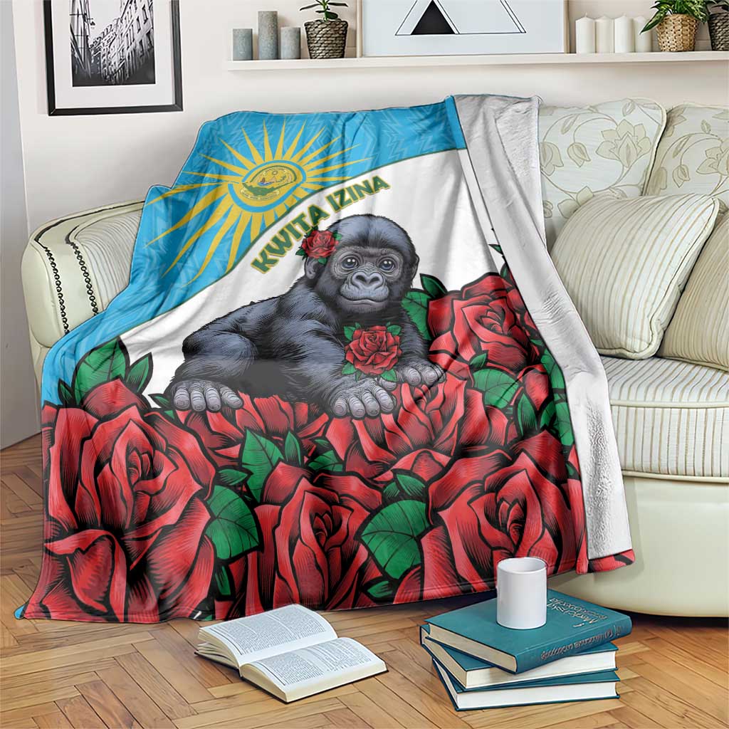 Rwanda Baby Gorilla Blanket Kwita Izina 2025 - Wonder Print Shop