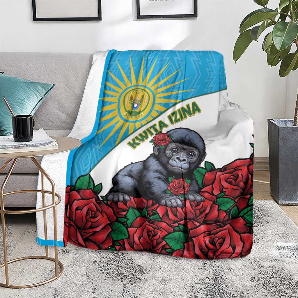 Rwanda Baby Gorilla Blanket Kwita Izina 2025 - Wonder Print Shop