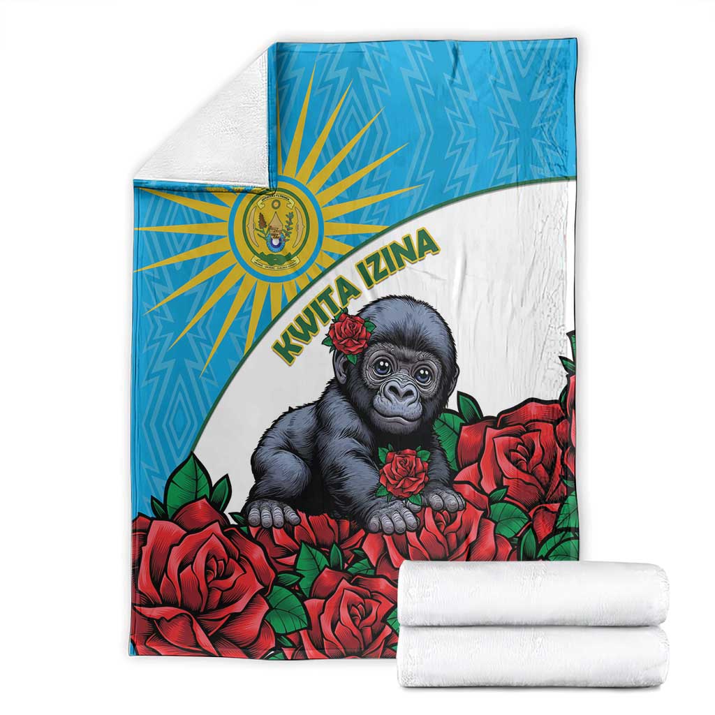 Rwanda Baby Gorilla Blanket Kwita Izina 2025 - Wonder Print Shop