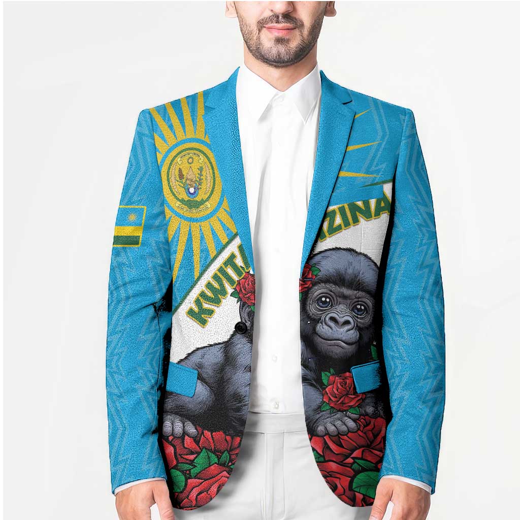 Personalized Rwanda Baby Gorilla Blazer Kwita Izina 2025 - Wonder Print Shop