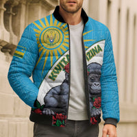Personalized Rwanda Baby Gorilla Bomber Puffer Jacket Kwita Izina 2025 - Wonder Print Shop