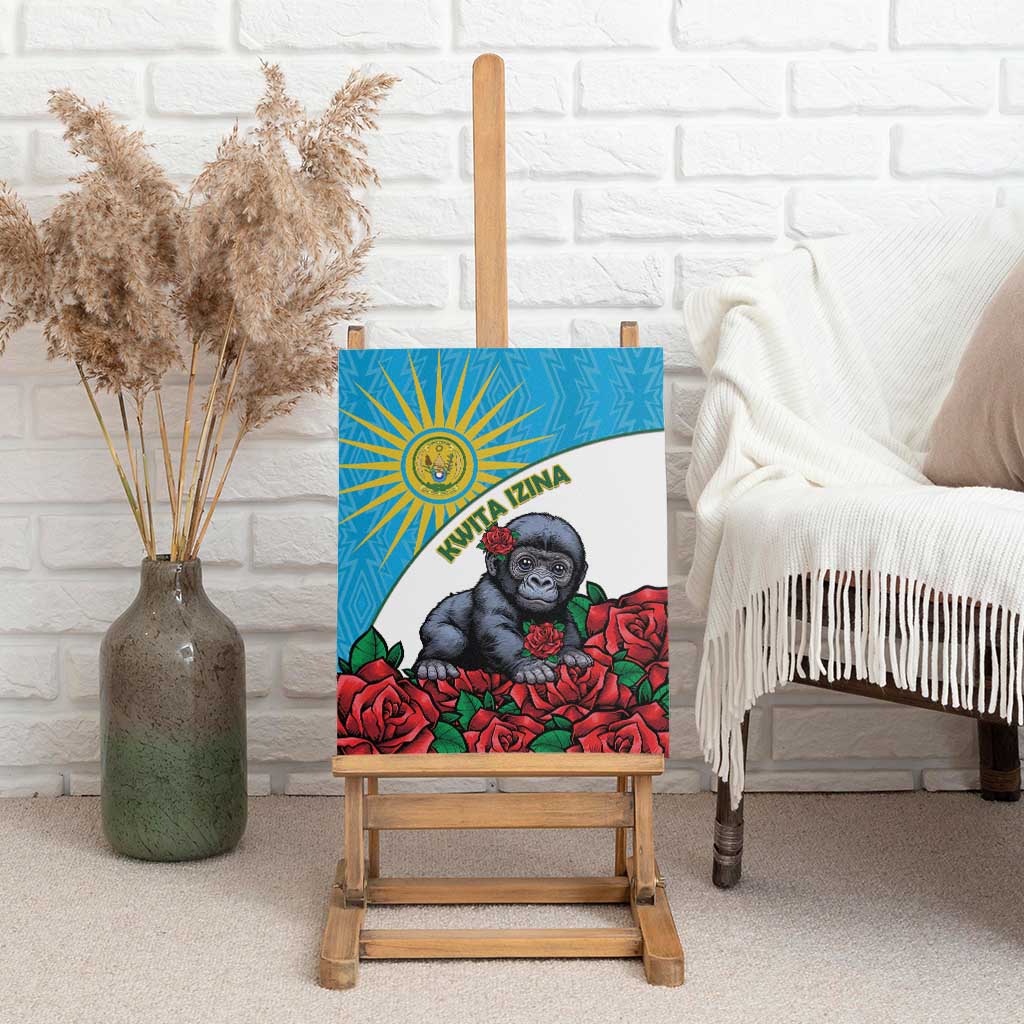 Rwanda Baby Gorilla Canvas Wall Art Kwita Izina 2025 - Wonder Print Shop