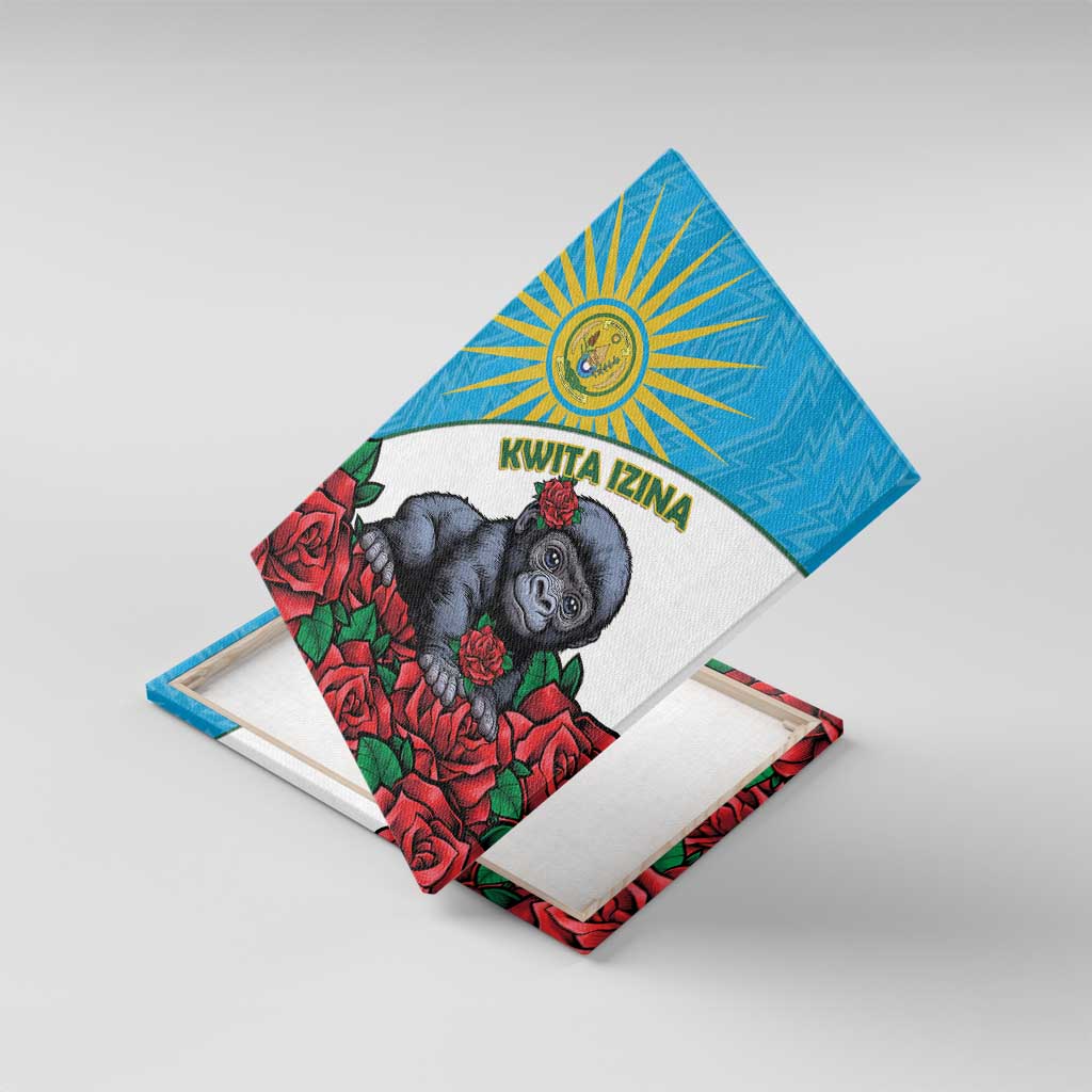 Rwanda Baby Gorilla Canvas Wall Art Kwita Izina 2025 - Wonder Print Shop