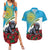 Personalized Rwanda Baby Gorilla Couples Matching Summer Maxi Dress and Hawaiian Shirt Kwita Izina 2025 - Wonder Print Shop