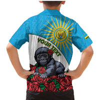 Personalized Rwanda Baby Gorilla Family Matching Mermaid Dress and Hawaiian Shirt Kwita Izina 2025 - Wonder Print Shop